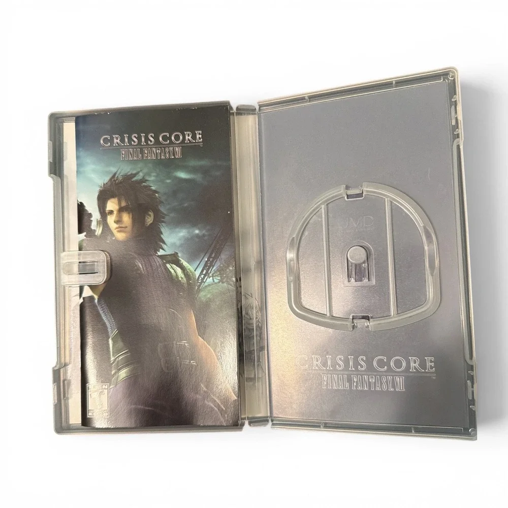Crisis Core Final Fantasy VII Sony PSP Cover & Manual Only NO GAME
